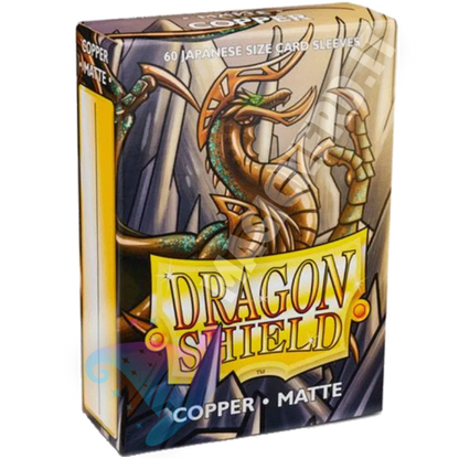 Dragon Shield Small Japanese Matte Copper – 60 bustine protettive per Yu-Gi-Oh!