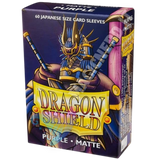 Dragon Shield Small Japanese Matte Purple – 60 bustine protettive per Yu-Gi-Oh!