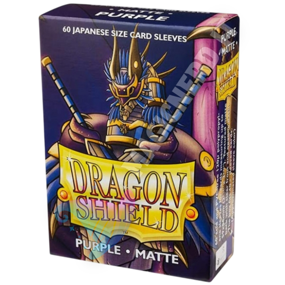 Dragon Shield Small Japanese Matte Purple – 60 bustine protettive per Yu-Gi-Oh!