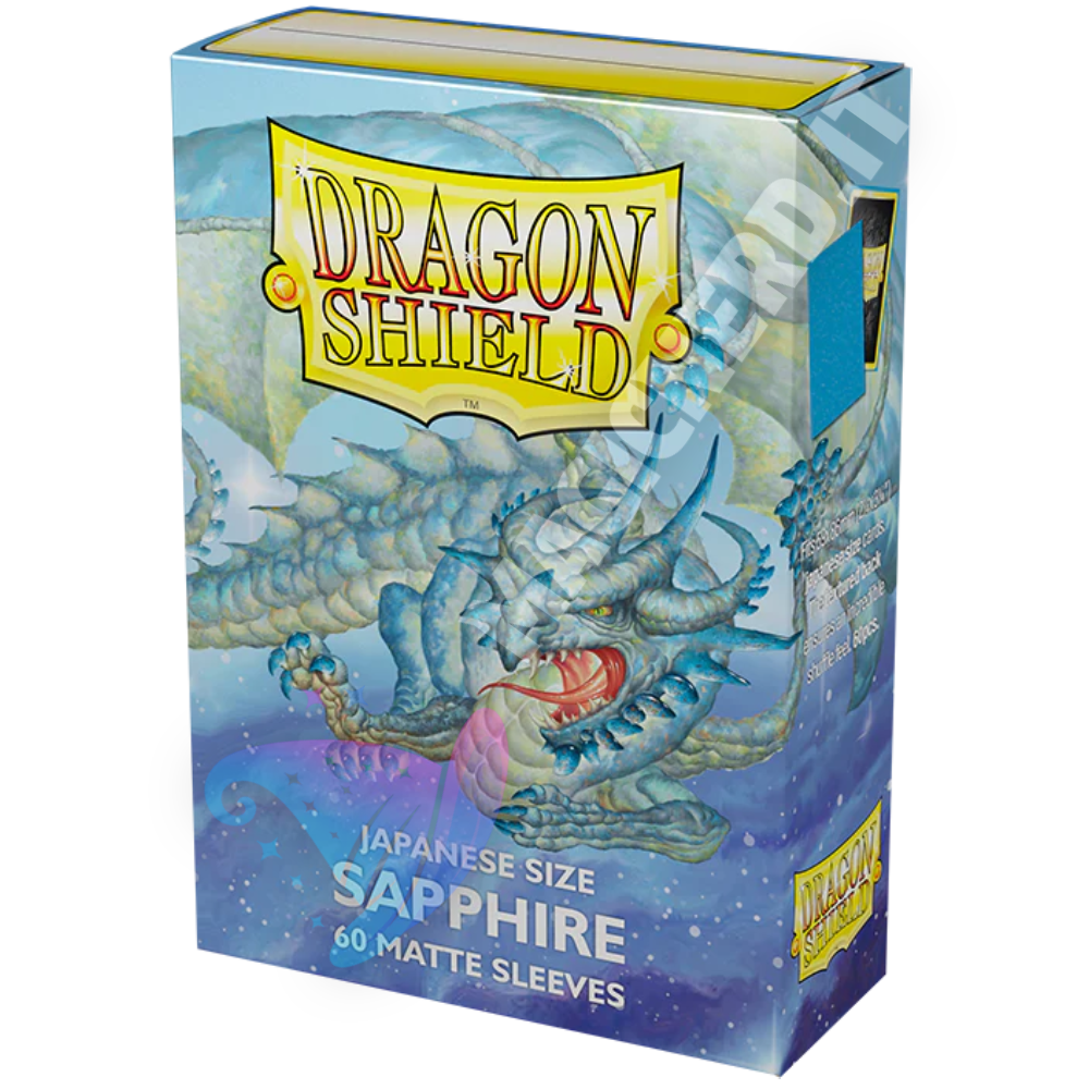 Dragon Shield Small Japanese Matte Sapphire – 60 bustine protettive per Yu-Gi-Oh!