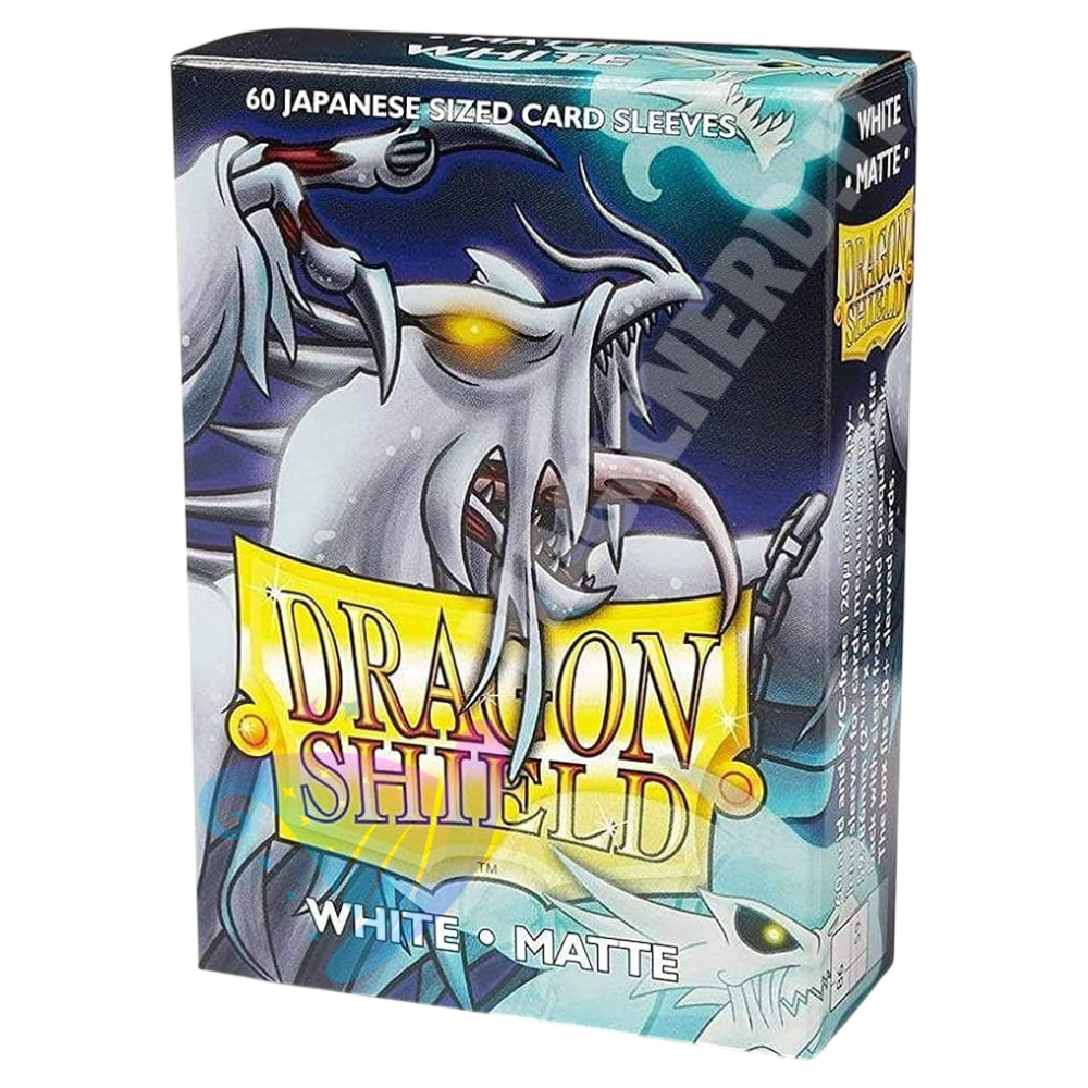 Dragon Shield Small Japanese Matte White – 60 bustine protettive per Yu-Gi-Oh!