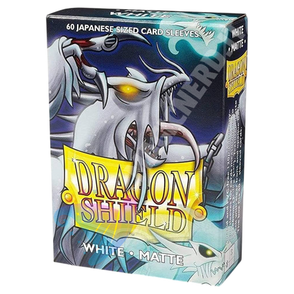 Dragon Shield Small Japanese Matte White – 60 bustine protettive per Yu-Gi-Oh!