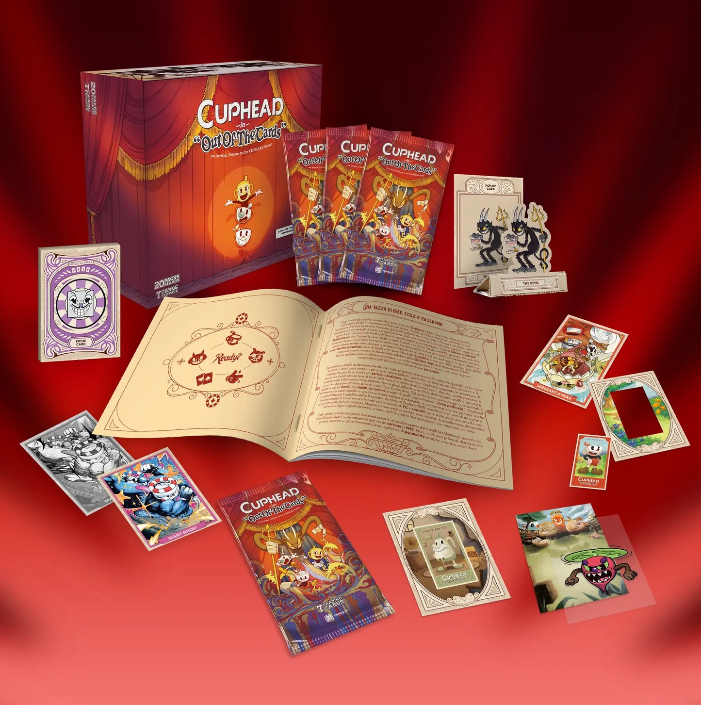 Cuphead – Out of the Cards Box 20 Buste (ENG)
