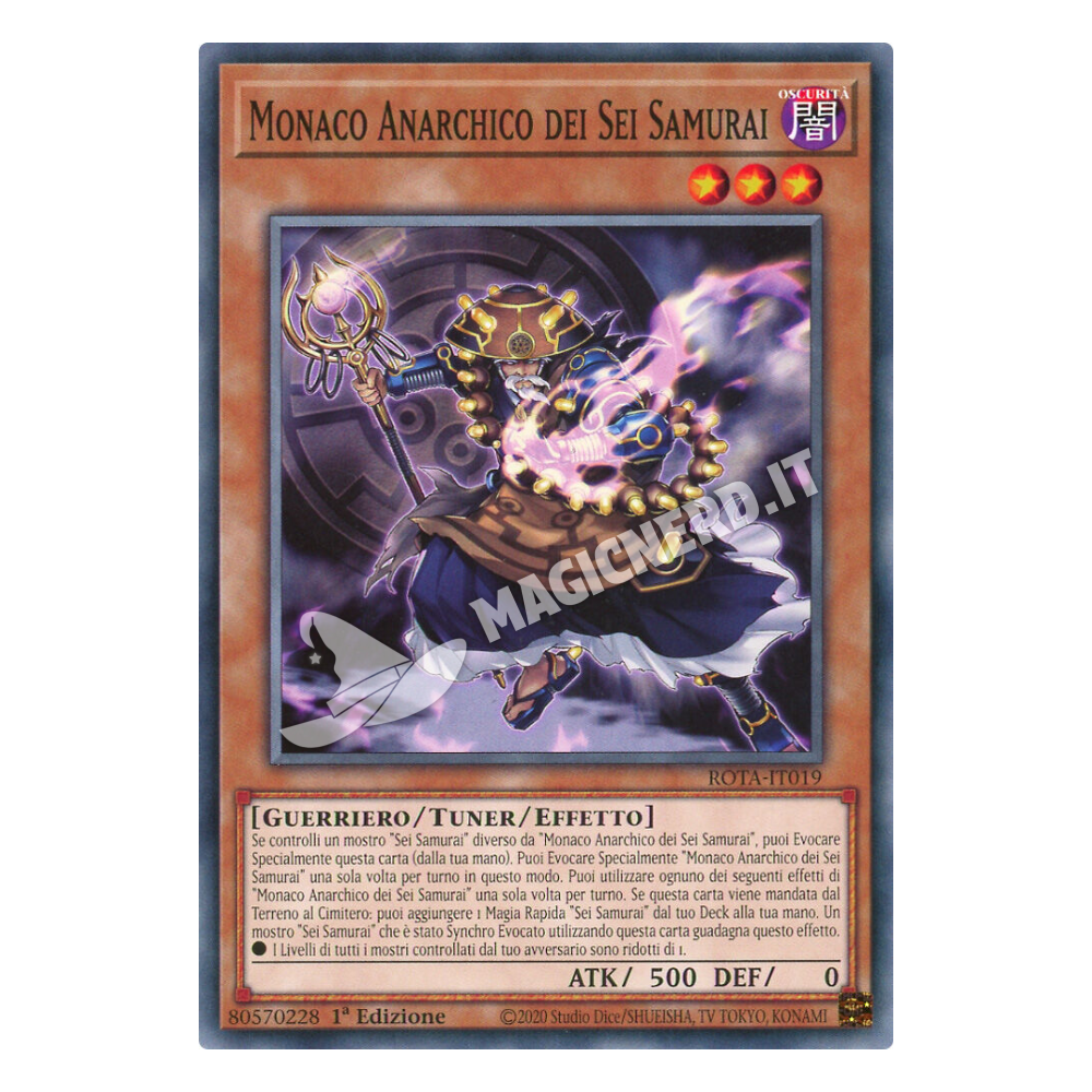 Monaco Anarchico dei Sei Samurai comune