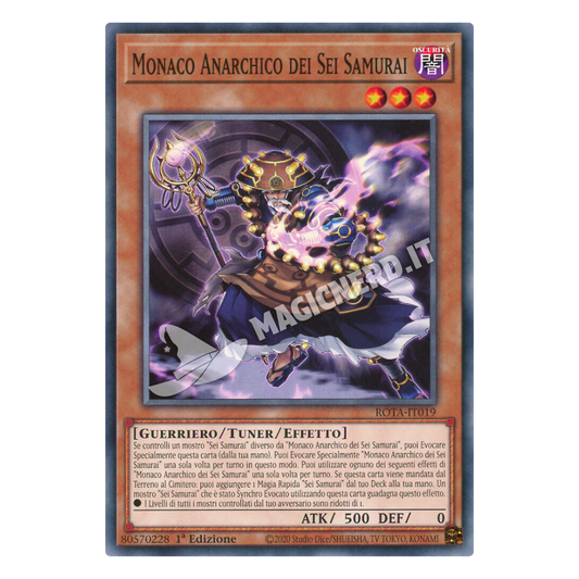 Monaco Anarchico dei Sei Samurai comune