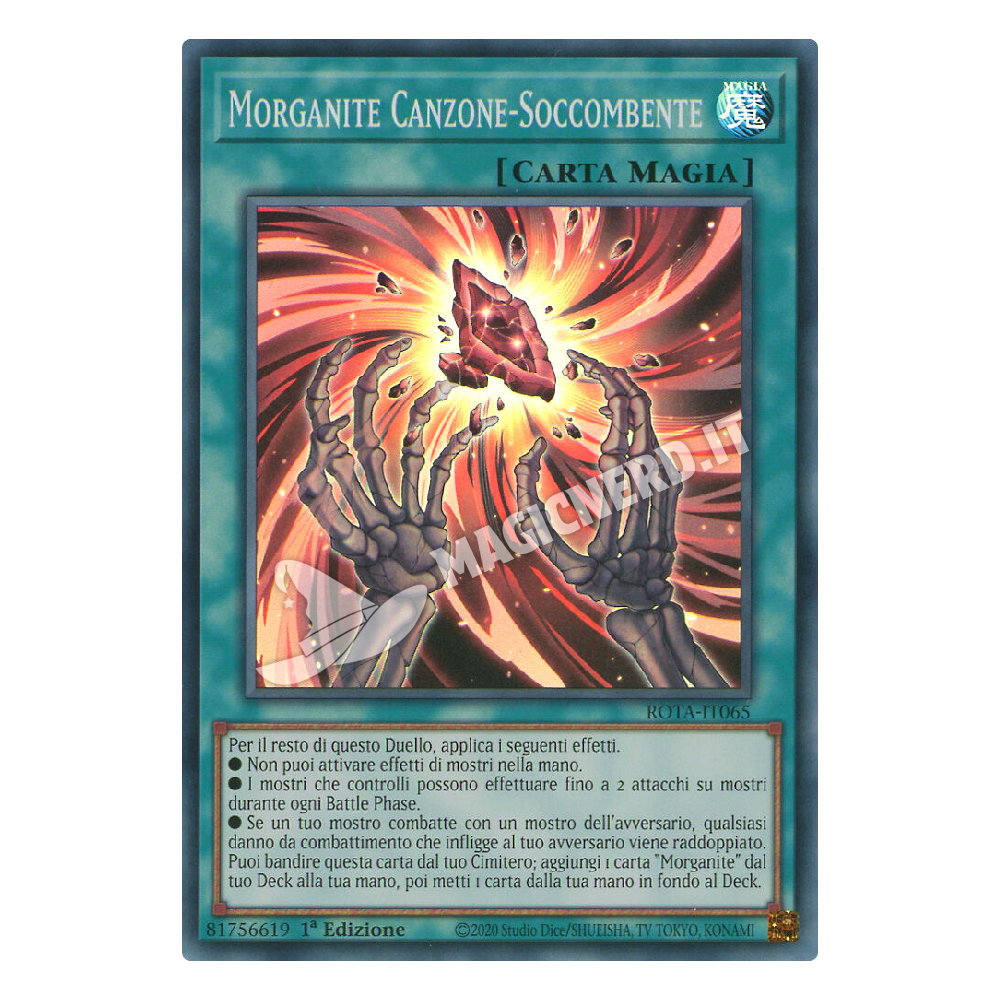 Morganite Canzone-Soccombente super rara