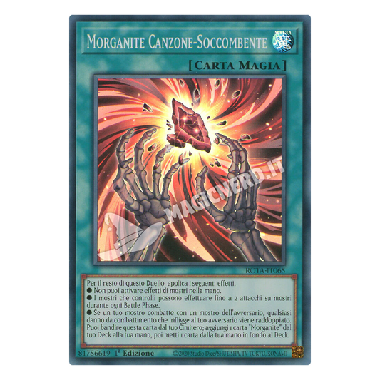 Morganite Canzone-Soccombente super rara