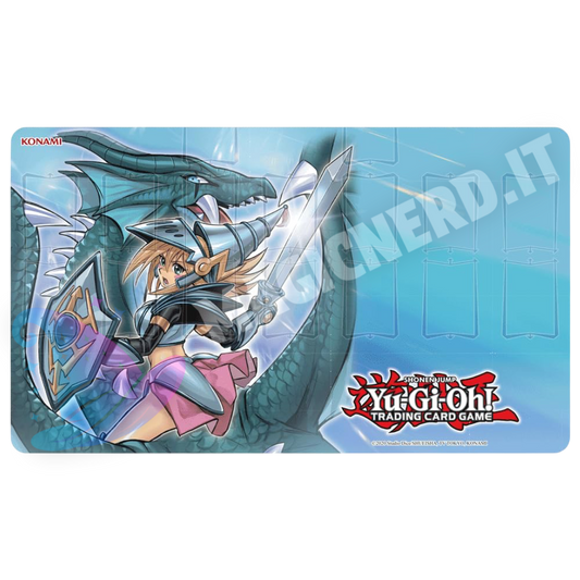 Playmat Tappetino Dark Magician Girl The Dragon Knight