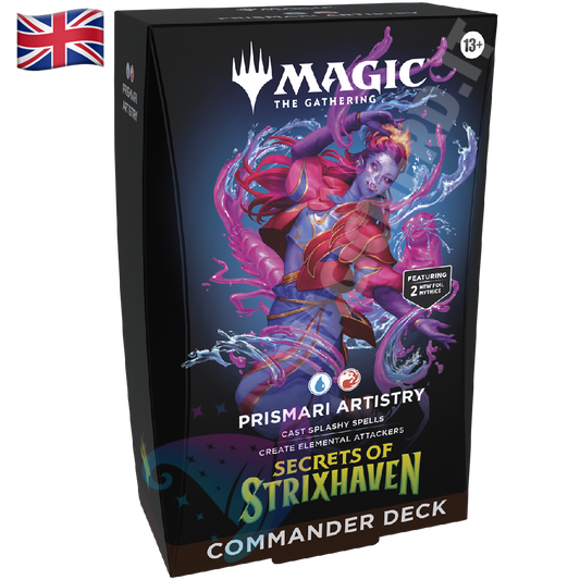 Prismari Artistry – Secrets of Strixhaven Commander Deck ENG Magic the Gathering