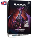 Reign Of Dragons Foundations Commander Deck Eng Magic The Gathering