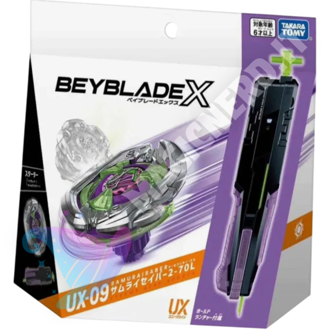 Beyblade X UX-09 Starter Samurai Saber 2-70L – Takara Tomy