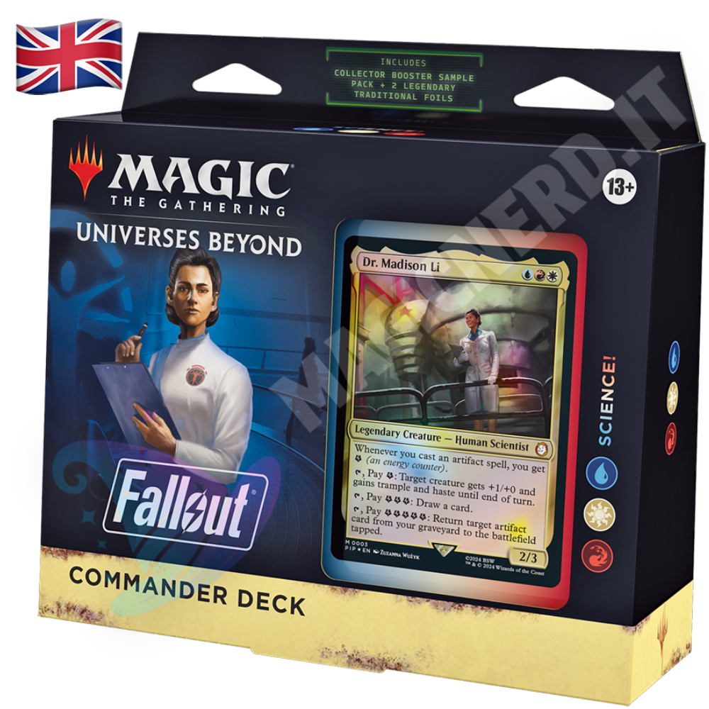 Science! Fallout Commander Deck Eng Magic The Gathering