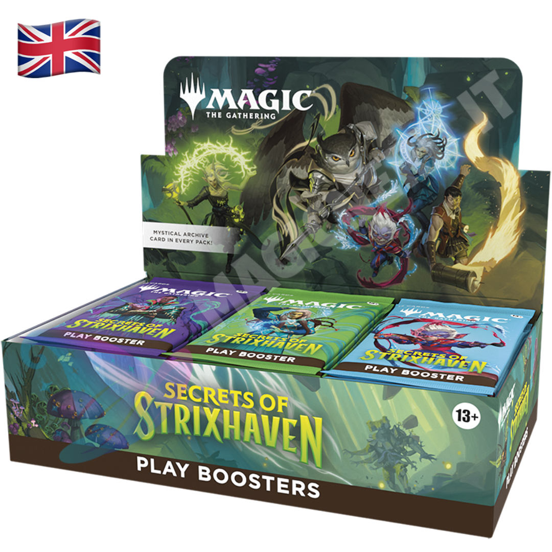 Secrets of Strixhaven Play Booster Box ENG Magic the Gathering (30 Bustine)