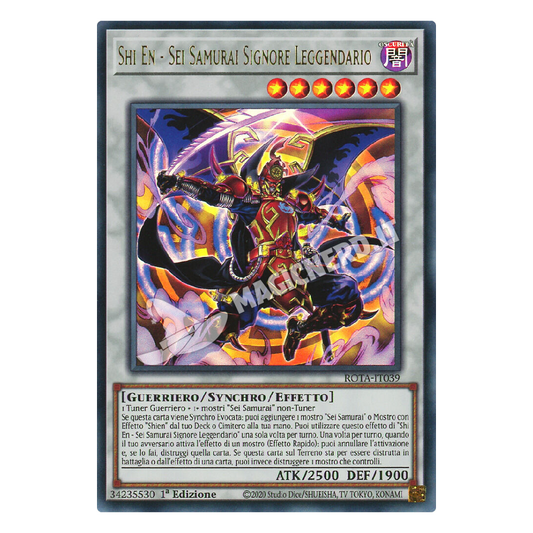 Shi En - Sei Samurai Signore Leggendario ultra rara