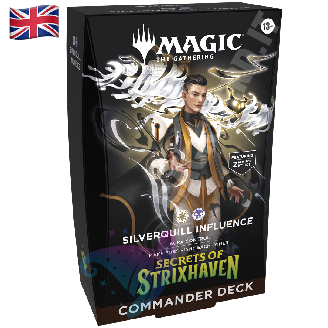 Silverquill Influence – Secrets of Strixhaven Commander Deck ENG Magic the Gathering