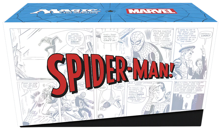 Box porta carte foil Spiderman