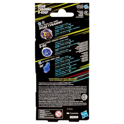 Beyblade X Roar Tyranno 9-60GF – Booster Pack