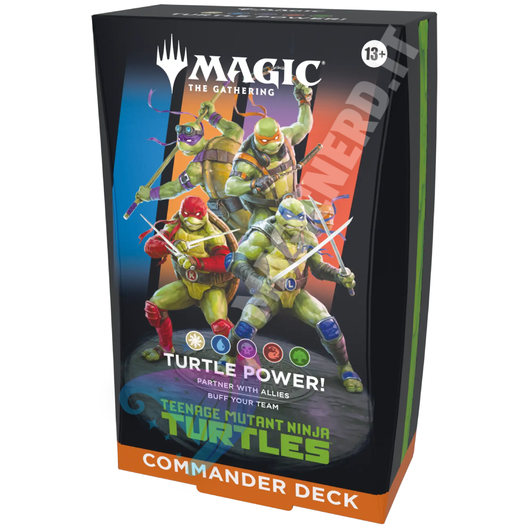Teenage Mutants Ninja Turtles Commander Deck ENG