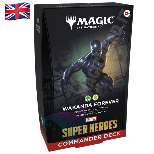 Wakanda Forever Commander Deck Marvel Super Heroes MTG ENG
