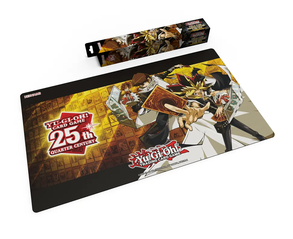 Yugi & Kaiba Quarter Century game mat Yu-Gi-Oh