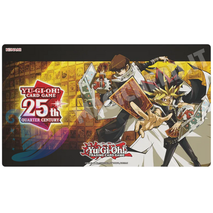 Yugi & Kaiba Quarter Century game mat Yu-Gi-Oh
