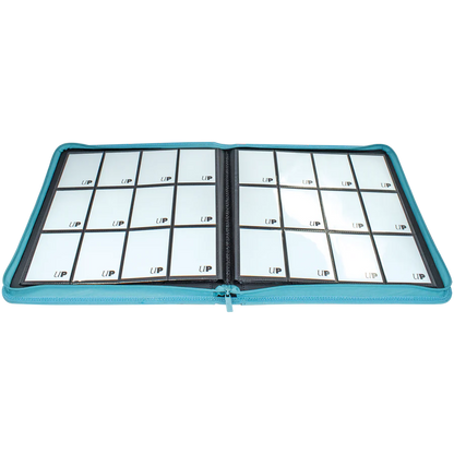 Album 12 Tasche Con Zip - Zippered PRO-Binder - Teal - Ultra-PRO