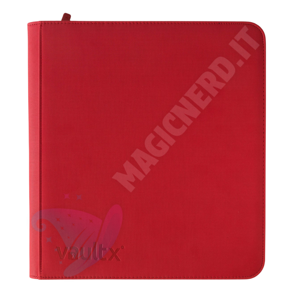 Album 12 Tasche Exo-Tec Zip Binder Fire Red - Vault X