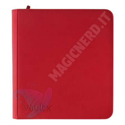 Album 12 Tasche Exo-Tec Zip Binder Fire Red - Vault X