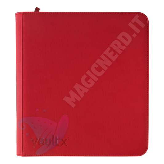 Album 12 Tasche Exo-Tec Zip Binder Fire Red - Vault X