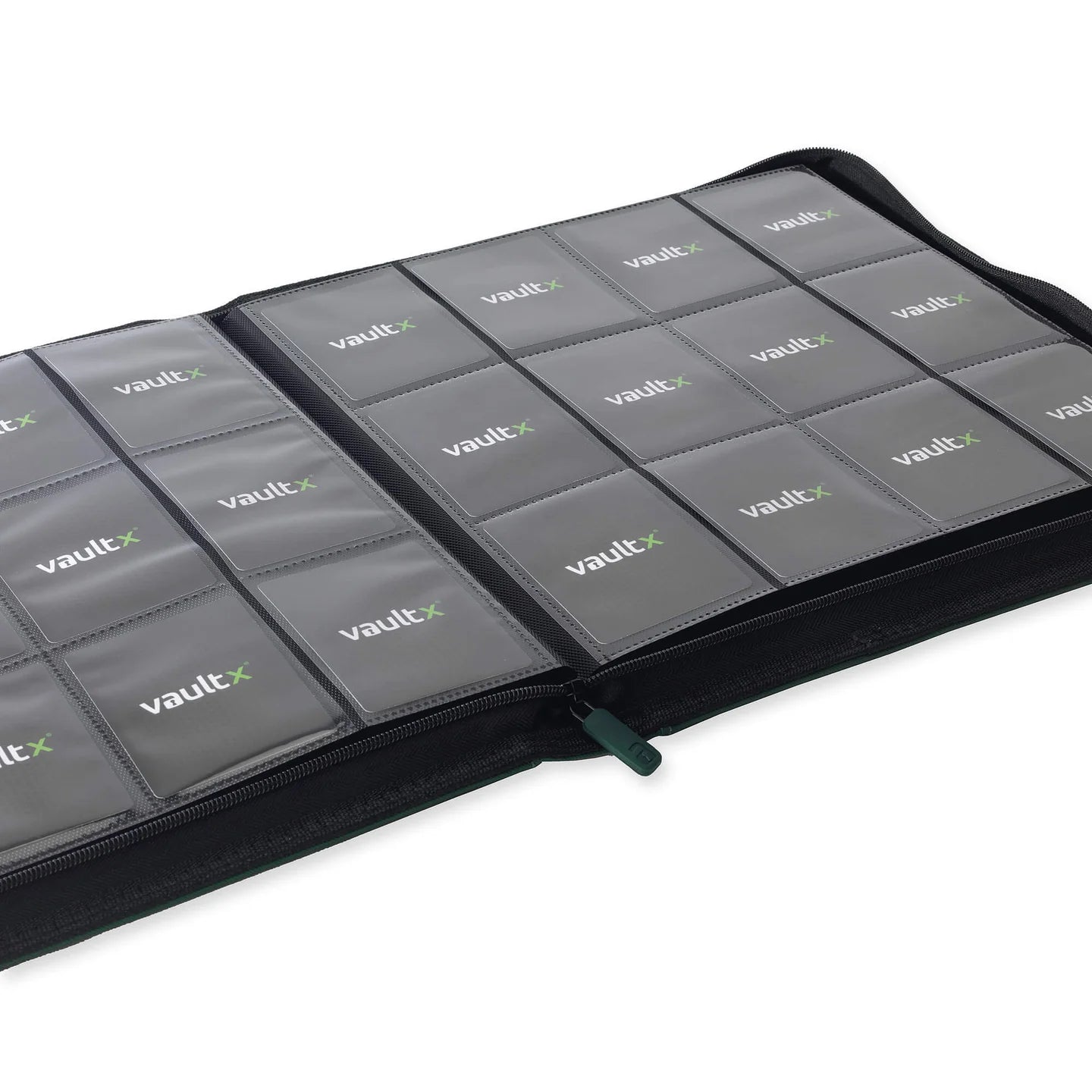 Album 12 Tasche Exo-Tec Zip Binder Forest Green - Vault X