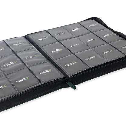 Album 12 Tasche Exo-Tec Zip Binder Forest Green - Vault X