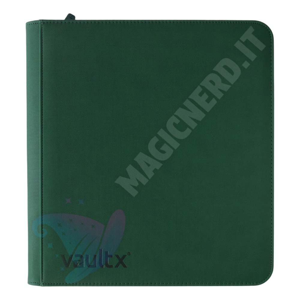 Album 12 Tasche Exo-Tec Zip Binder Forest Green - Vault X