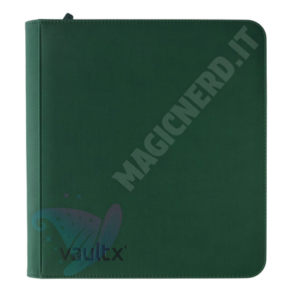 Album 12 Tasche Exo-Tec Zip Binder Forest Green - Vault X