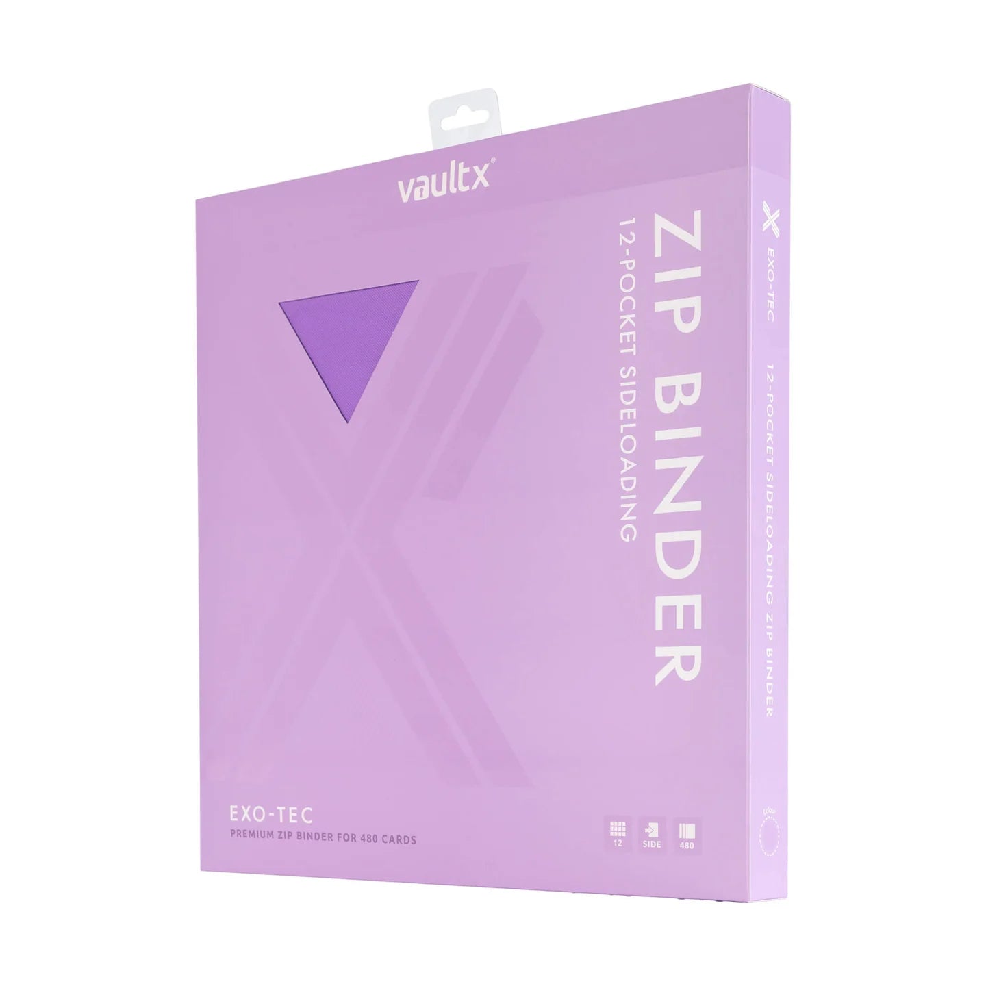 Album 12 Tasche Exo-Tec Zip Binder Just Purple - Vault X