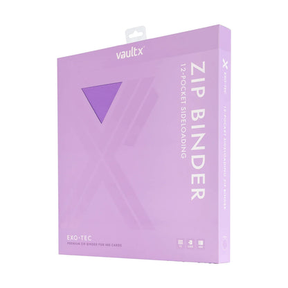 Album 12 Tasche Exo-Tec Zip Binder Just Purple - Vault X