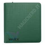 Album 12 Tasche Exo-Tec Zip Binder Metallic Green - Vault X