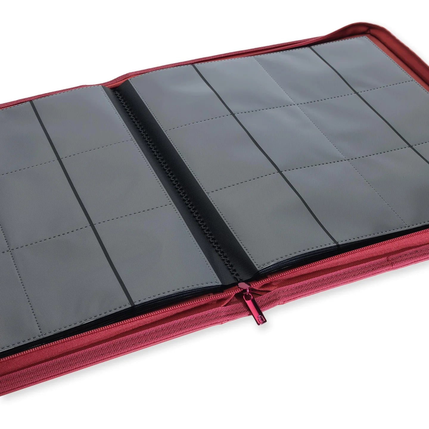 Album 12 Tasche Exo-Tec Zip Binder Metallic Red - Vault X