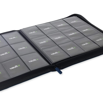 Album 12 Tasche Exo-Tec Zip Binder Royal Blue - Vault X