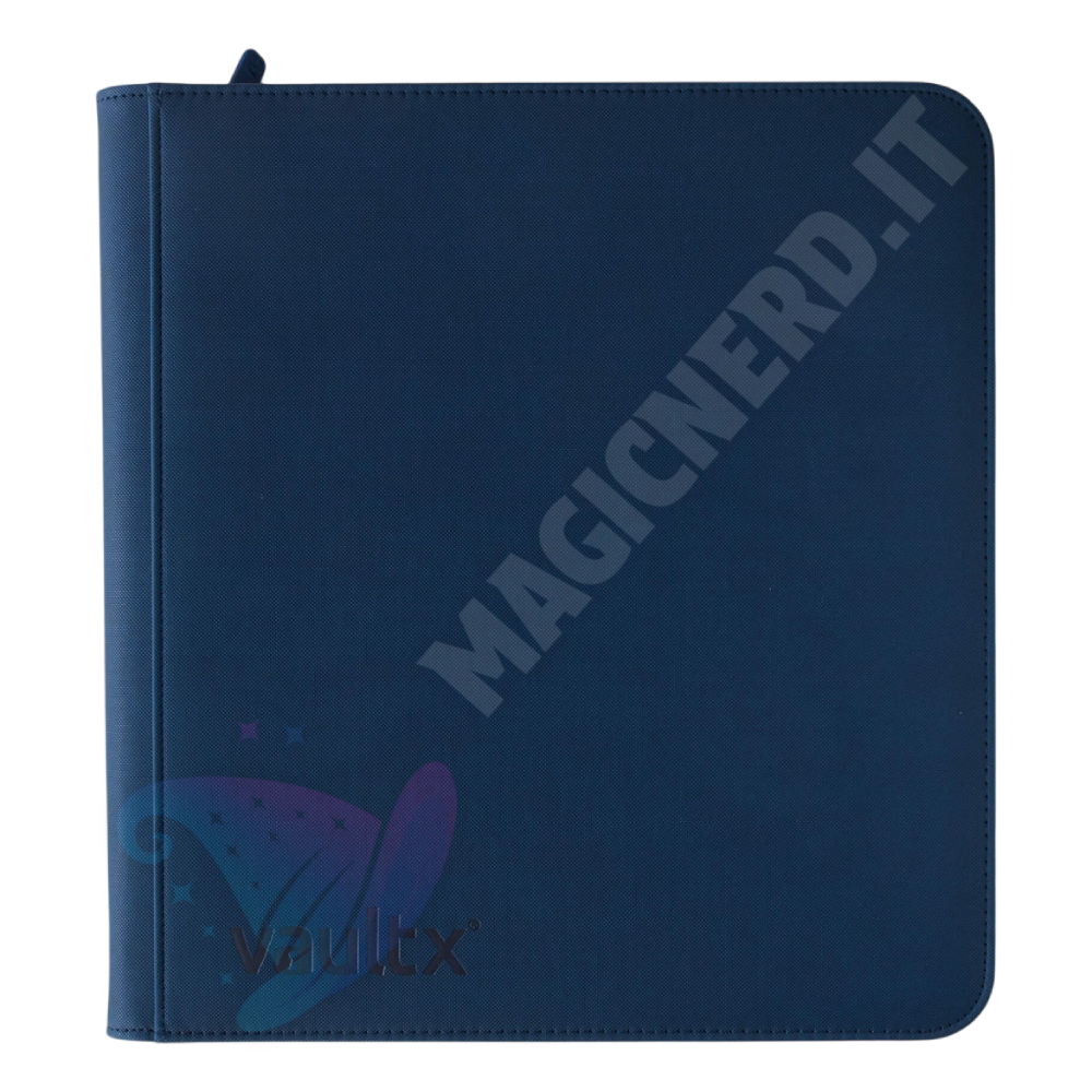 Album 12 Tasche Exo-Tec Zip Binder Royal Blue - Vault X