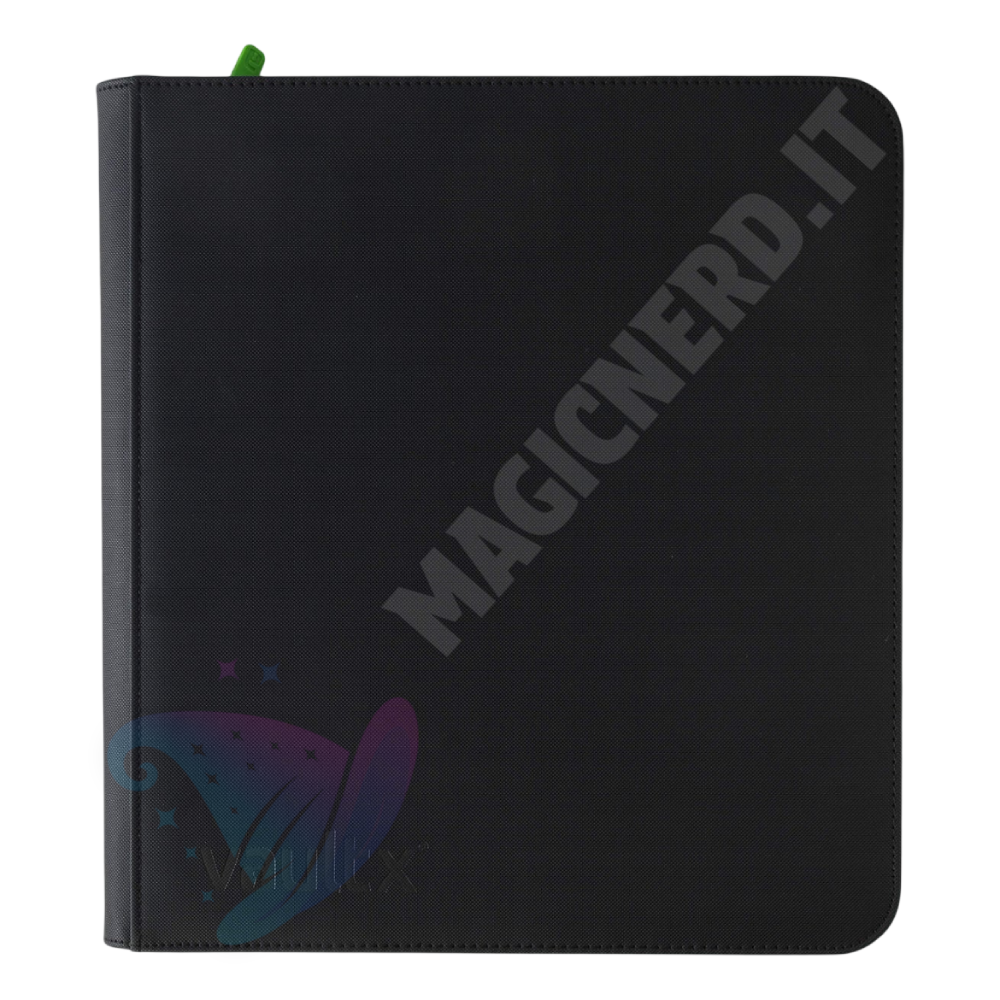 Album 12 Tasche Exo-Tec Zip Binder Signature Black - Vault X