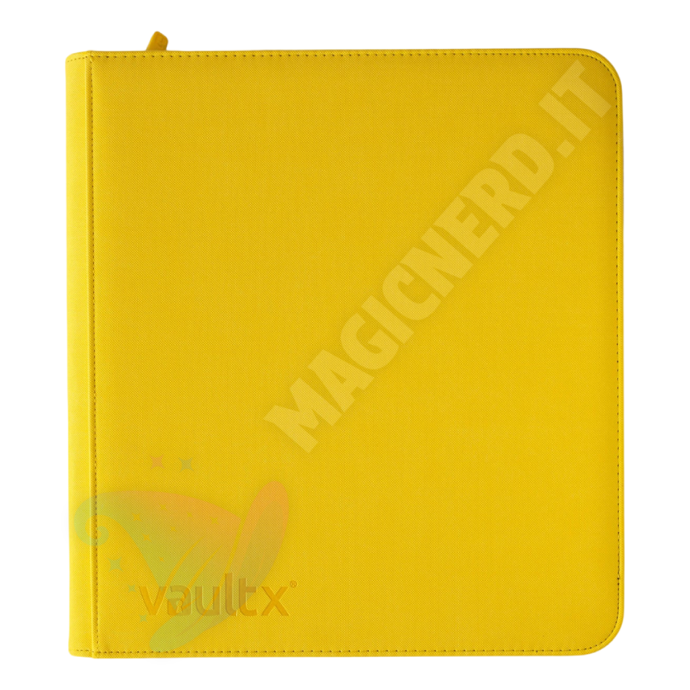 Album 12 Tasche Exo-Tec Zip Binder Sunrise Yellow - Vault X