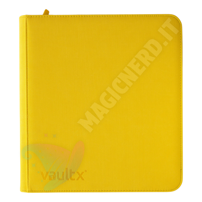Album 12 Tasche Exo-Tec Zip Binder Sunrise Yellow - Vault X