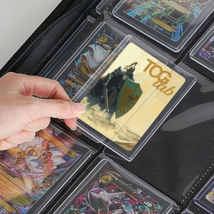 Album 9 Tasche Con Zip Per Toploader - TCG Lab (252 Toploader)