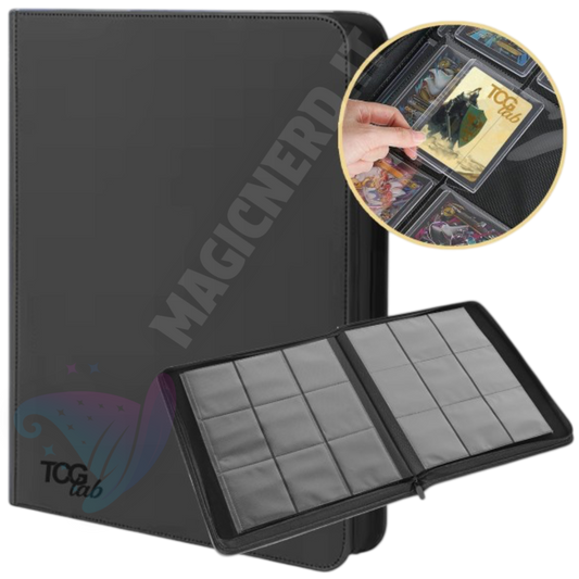 Album 9 Tasche Con Zip Per Toploader - TCG Lab (252 Toploader)
