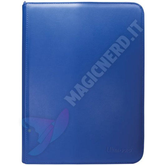 Album 9 Tasche Con Zip PRO-Binder Blue Vivid Ultra-PRO