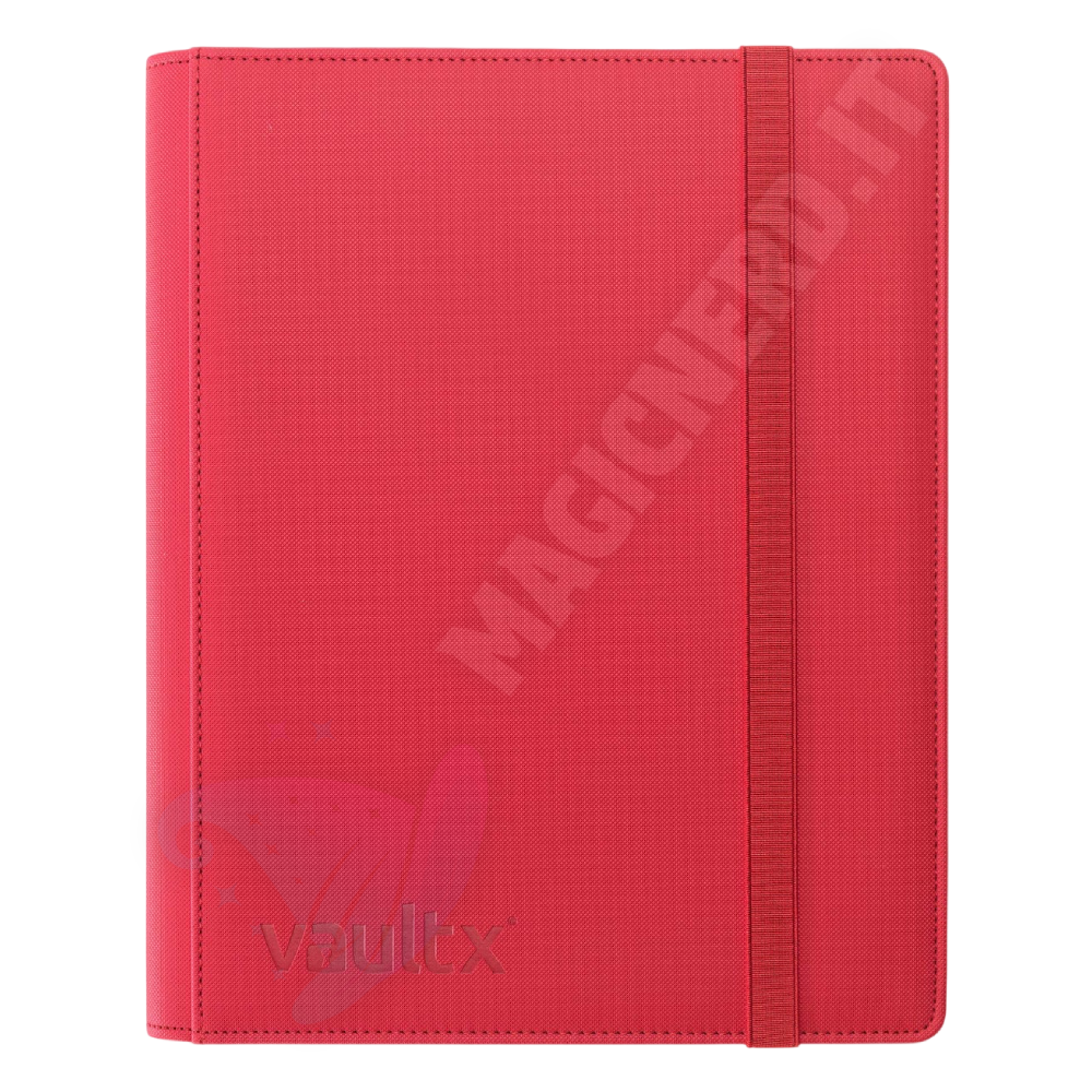 Album 9 Tasche Exo-Tec Strap Binder Fire Red - Vault X