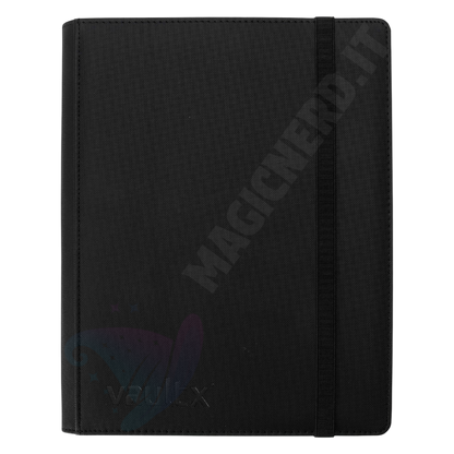 Album 9 Tasche Exo-Tec Strap Binder Signature Black - Vault X