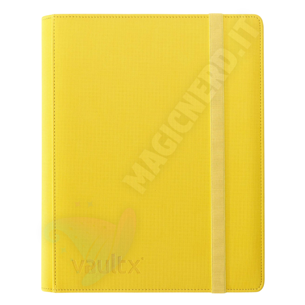 Album 9 Tasche Exo-Tec Strap Binder Sunrise Yellow - Vault X