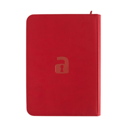 Album 9 Tasche Exo-Tec Zip Binder Fire Red - Vault X