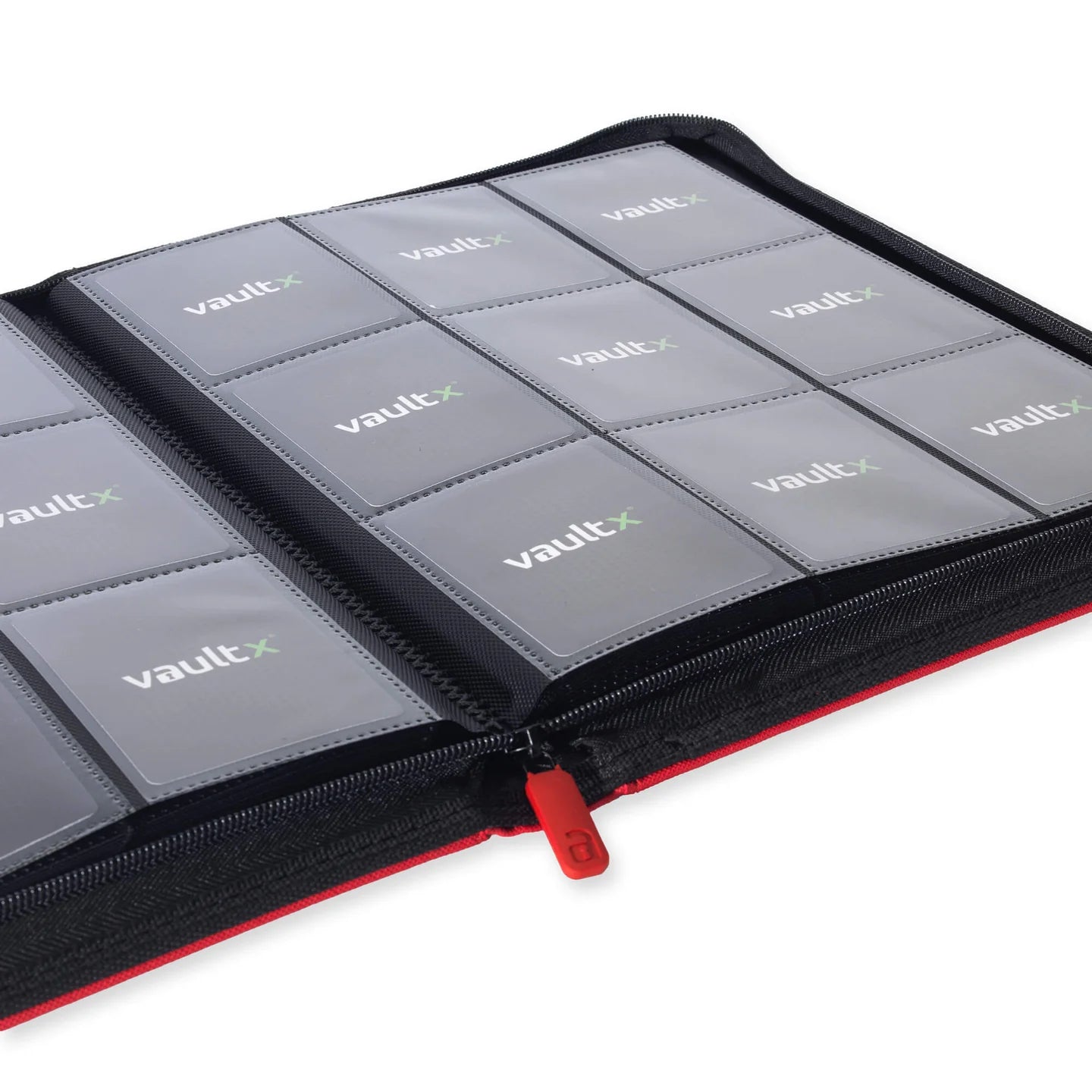 Album 9 Tasche Exo-Tec Zip Binder Fire Red - Vault X